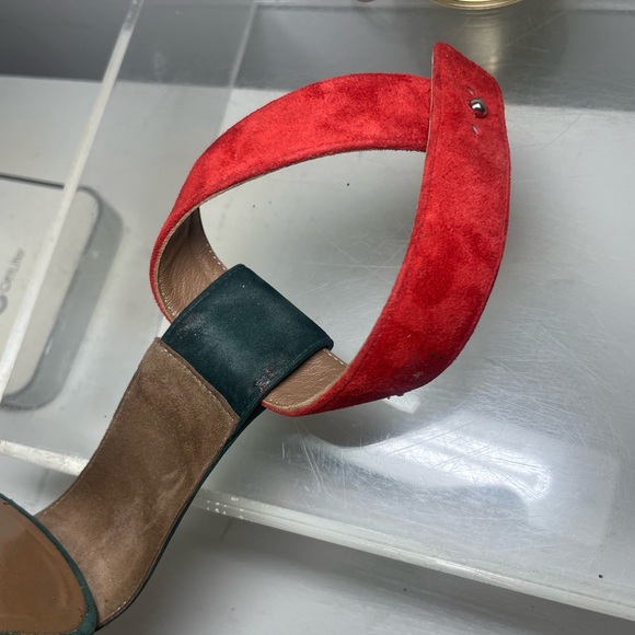 Hermes Suede heels sz 41 ( 9.5 ) made in italy - Picture 13 of 16